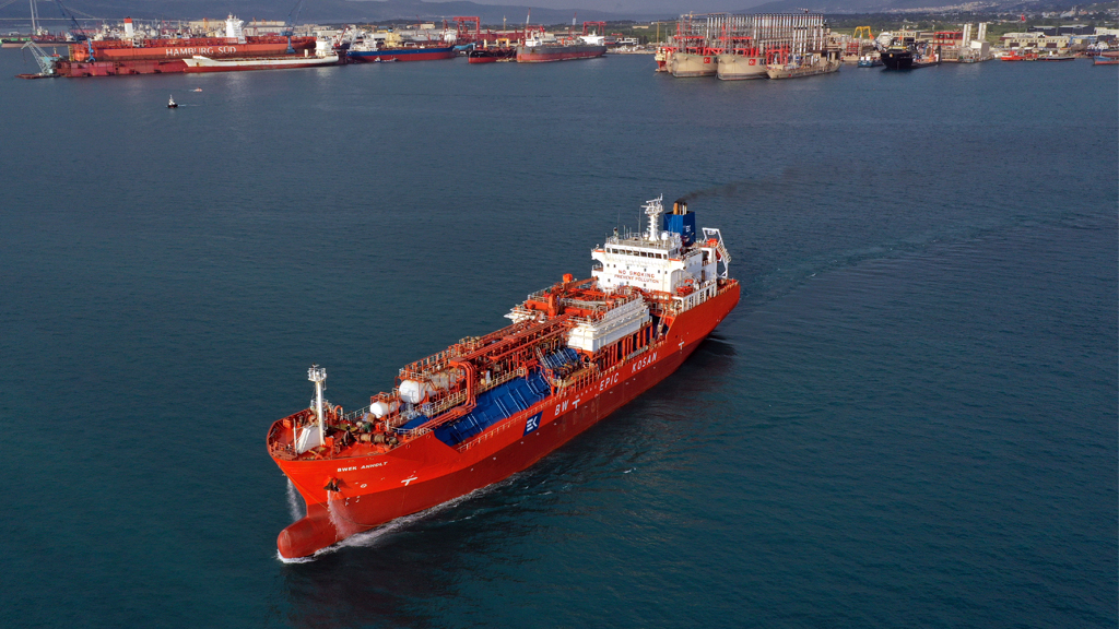 A BW Epic Kosan LPG Carrier