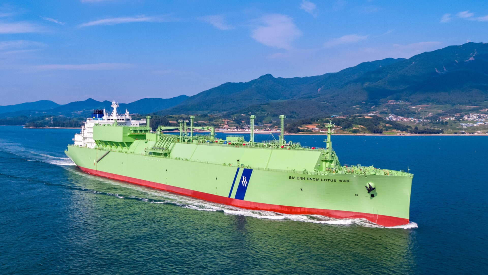 BW LNG ENN Snow Lotus LNG Carrier