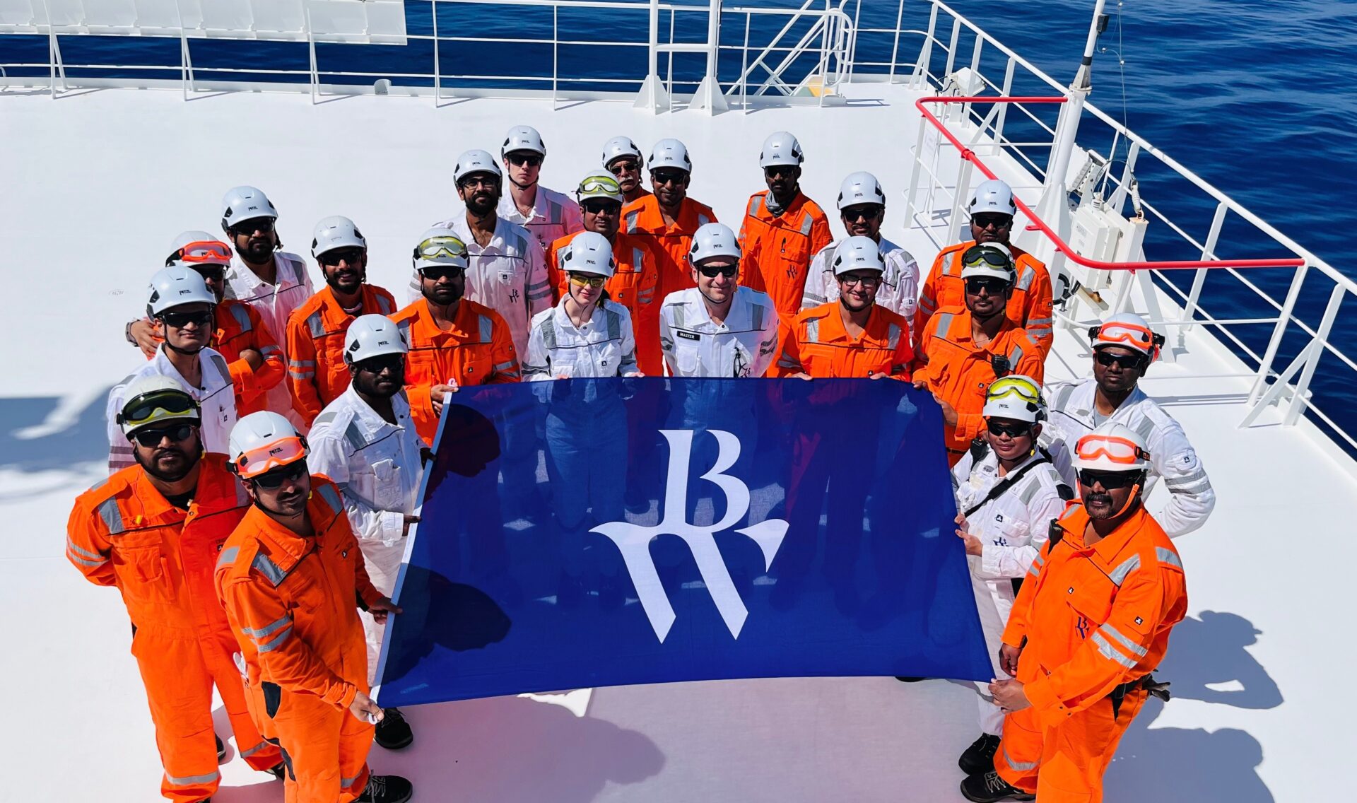 Our crew onboard a BW vessel