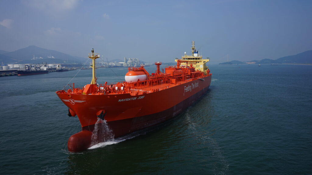 Navigator Gas vessel